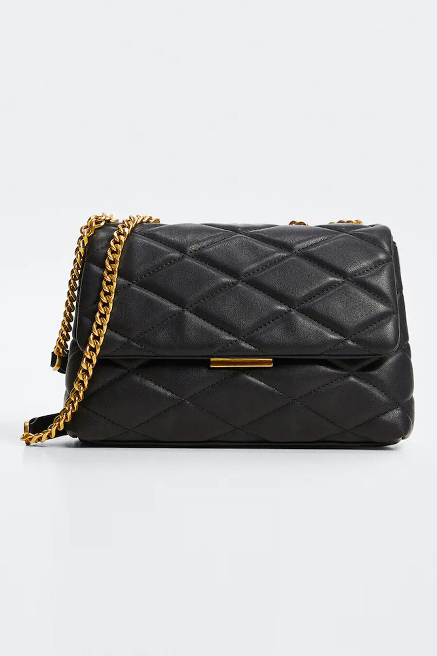 Sac a bandouliere Noir Mango 37002885 MNG 22 BLACK ZEB